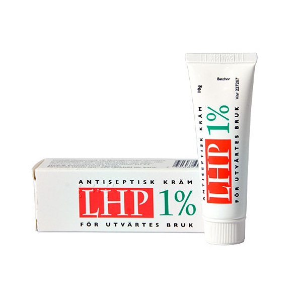 LHP antiseptisk kräm 1 % 10 g