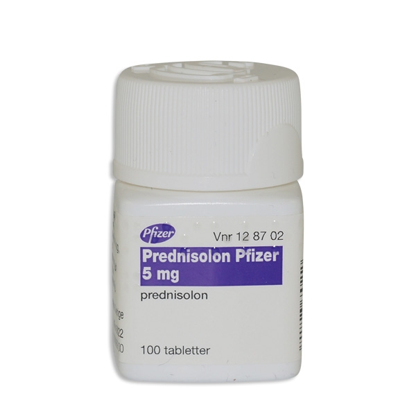 Prednisolon Pfizer 5 mg 100 st