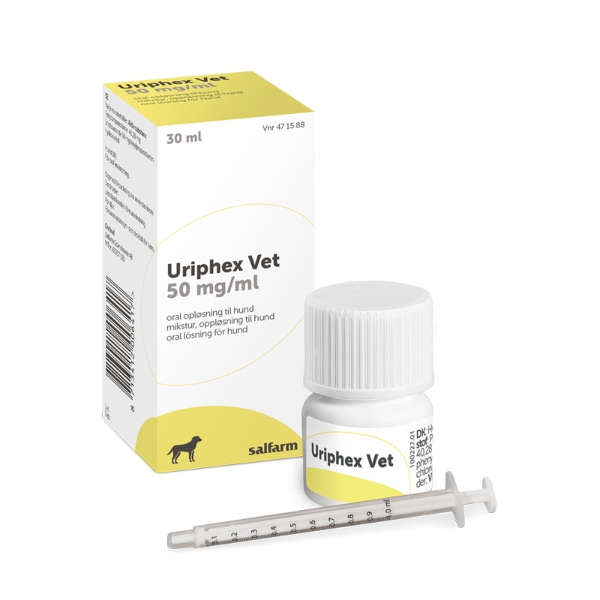 Uriphex Vet, oral lösning 50 mg/ml 30 ml