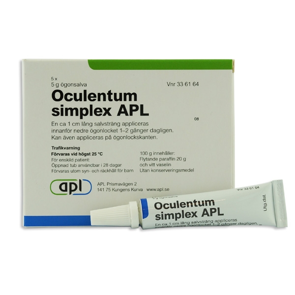 Oculentum simplex APL 5 gram