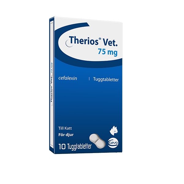 Therios vet. 75 mg 10 tuggtabletter