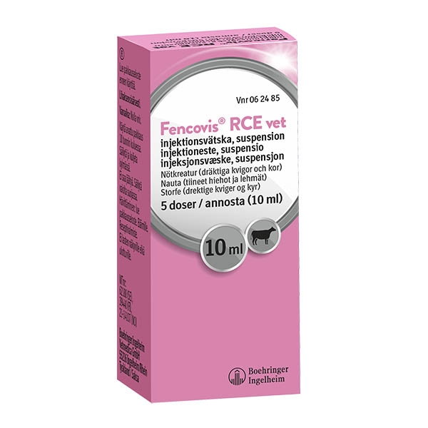 Fencovis RCE vet, injektionsvätska 1 x 5 doser (glas)