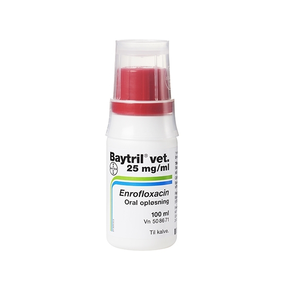 Baytril oral suspension 2,5% 100 ml