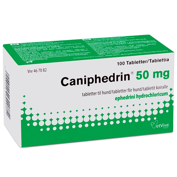 Caniphedrin 50 mg 100 tabletter