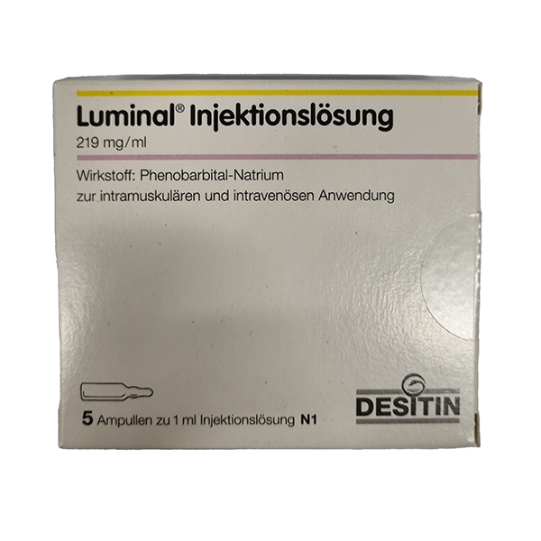 Luminal 219 mg/ml 5x1 ml