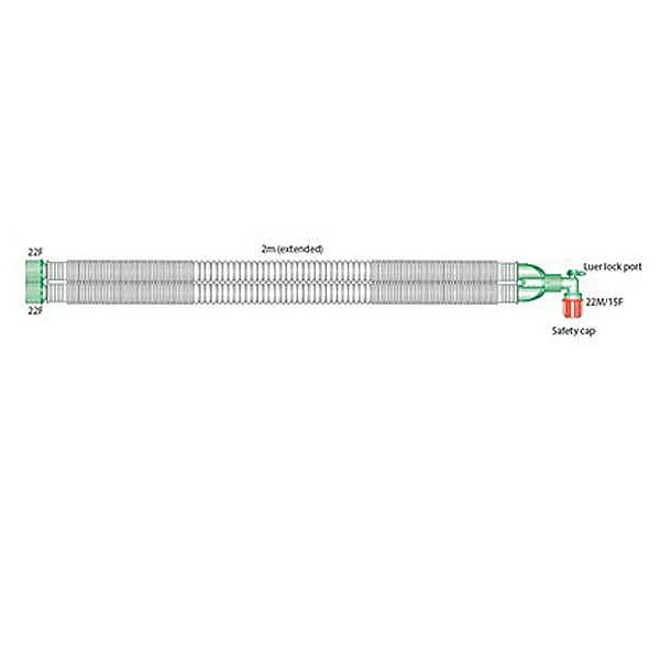 Andningssystem Compact 22x2000 mm /st