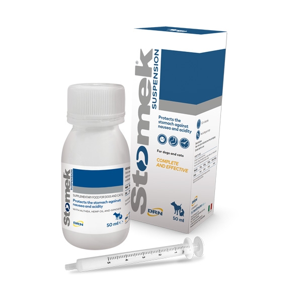 Stomek oral suspension 50 ml m doseringsspruta /st