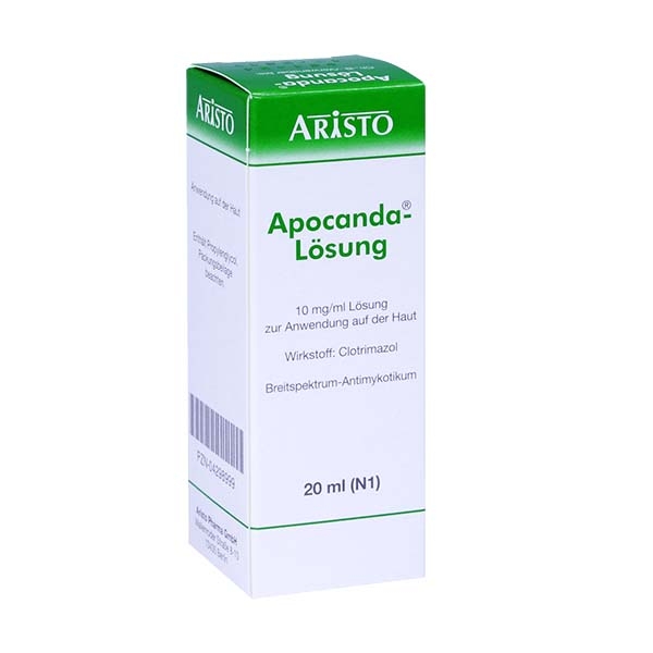 Apocanda-Lösung 10 mg/ml 20 ml