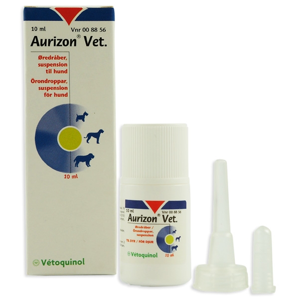 Aurizon vet. örondroppar, suspension 10 ml