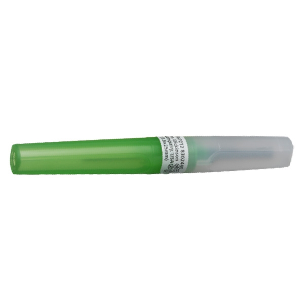 Vacutainer vakuumkanyle med tilbageslagsventil grøn 0,8x25 mm /100