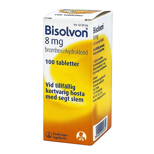 Bisolvon® 8 mg 100 tabletter