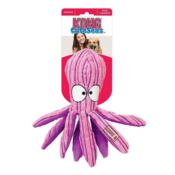 KONG Cuteseas blæksprutte large / stk