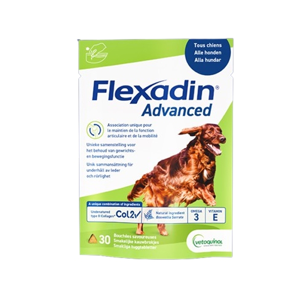 Flexadin Advanced Boswellia tyggetabletter til hund /30