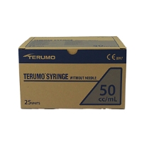 Terumo 50 ml sprøjte luer-lock 3-komponent /25