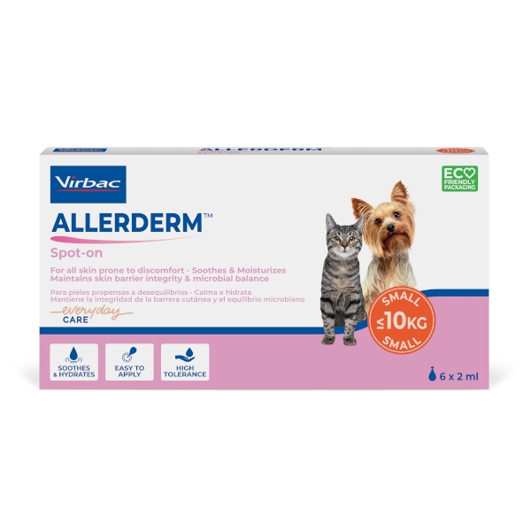 Virbac Allerderm spot-on 2 ml /6