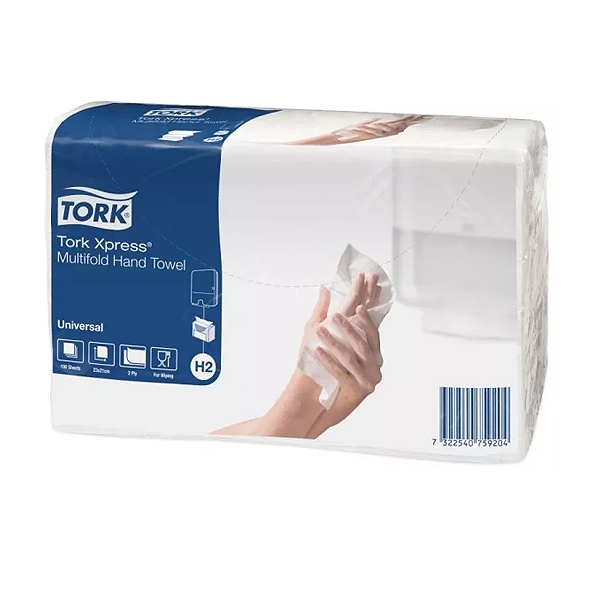 Tørkeark Tork Express 2-lag Multifold /3800