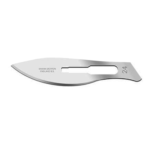 Skalpelblade Swann-Morton nr 24 /100