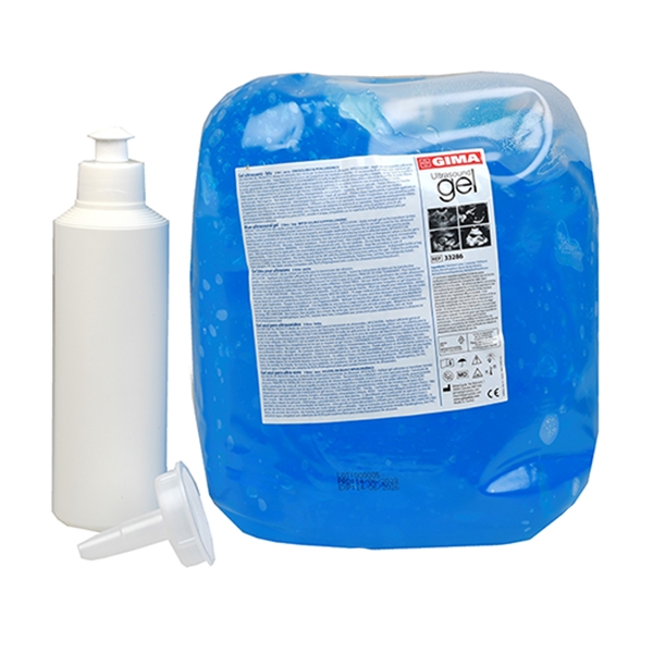 Ultraljudsgel Gima blå 5 liter kub /2