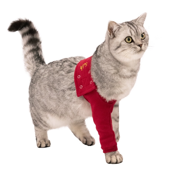 Medical Pet Shirt rød forbensbeskytter XS /stk