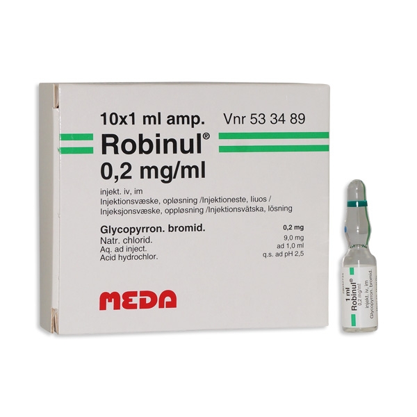 Robinul® 0,2 mg/ml 10 x 1 ml