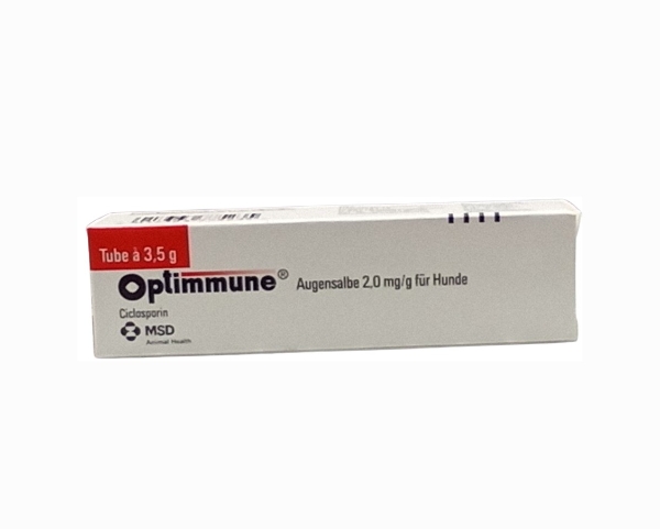 Optimmune Augensalbe 2 mg/g ögonsalva 3,5 g