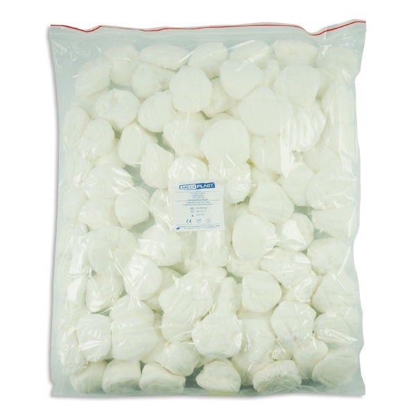 Rund Nonwoven tampon usteril 6 cm /100