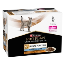 Purina Pro Plan Veterinary Diets Feline NF Advanced Renal Function Kylling 10x85g
