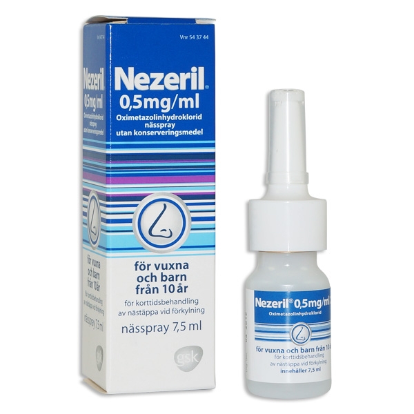 Nezeril® nässpray 0,5 mg/ml 7,5 ml