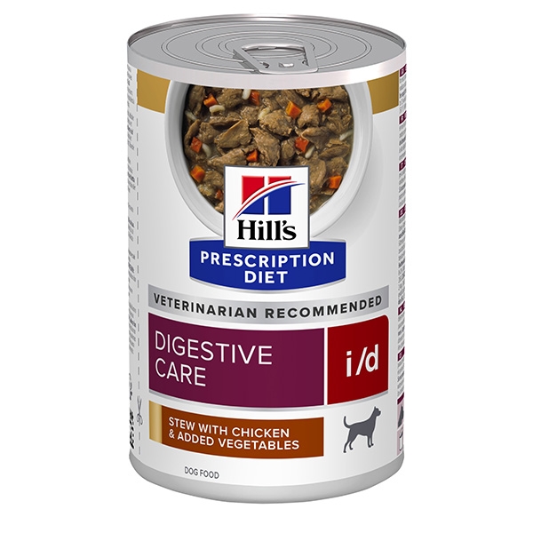 PD Canine i/d Digestive Care Chicken&Vegetables 12x354g burkar