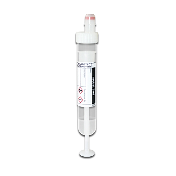 Monovette för formalinsystem rörstl 9 ml 92x16 mm /50