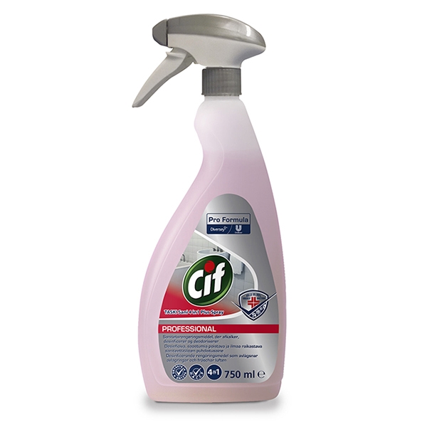 Cif Professional Sani 4in1 Plus spray 750 ml /stk