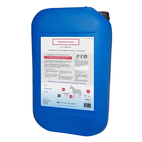 LifeClean ytdesinfektion 25 liter /dunk