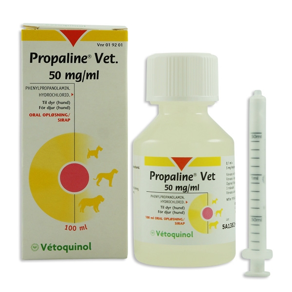 Propaline Vet. sirap 50 mg/ml 100 ml