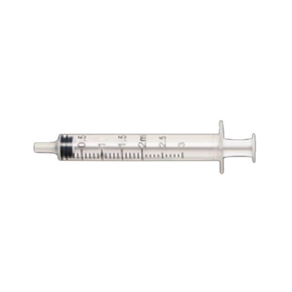 Sprøjte 2 ml 3-komponent /100
