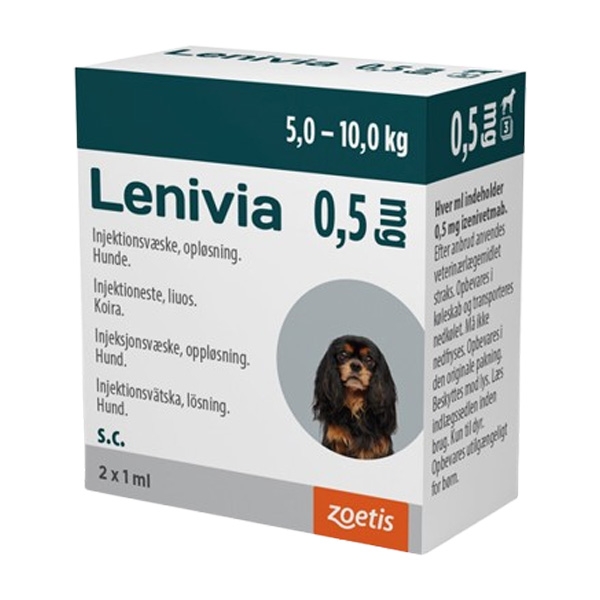 Lenivia injektionsvätska 0,5 mg 2 x 1 ml