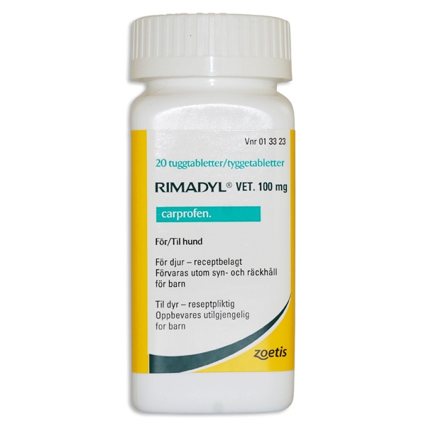 Rimadyl® vet. 100 mg 20 st