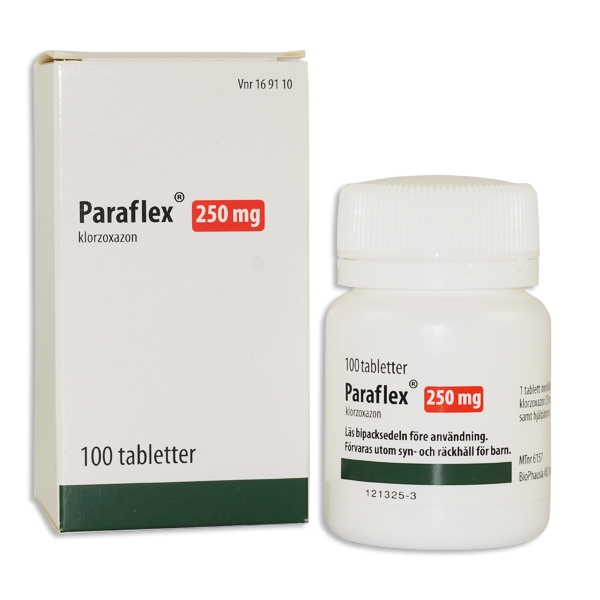 Paraflex 250 mg 100 styck