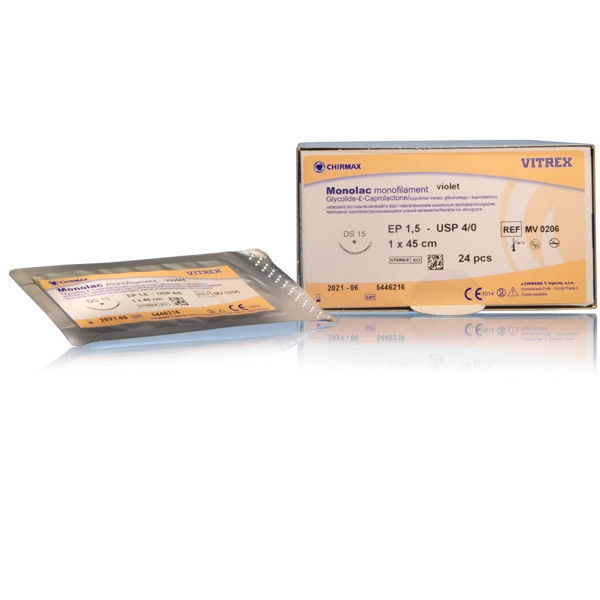 Monolac Lila 4/0 DS-15 45 cm /24