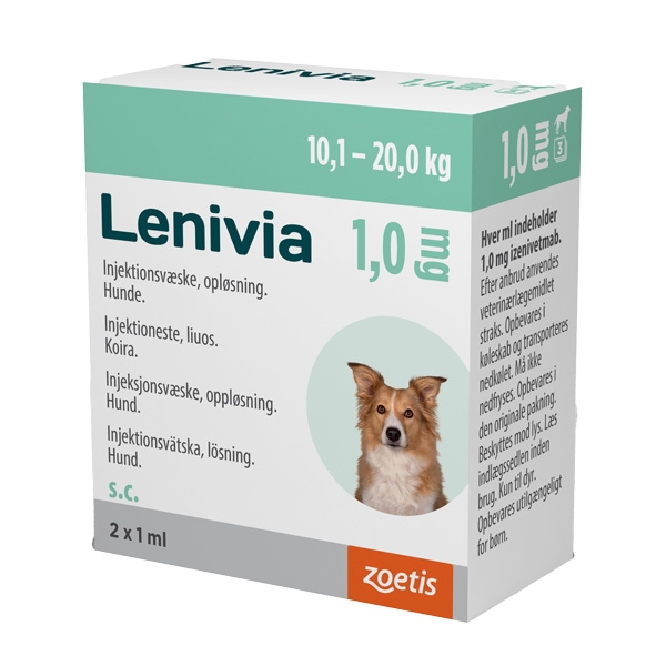 Lenivia injektionsvätska 1,0 mg 2 x 1 ml