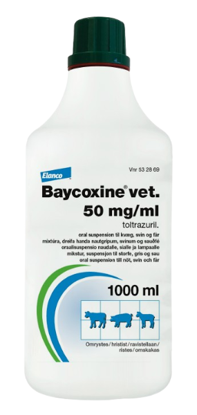 Baycoxine vet 50 mg/ml 1000 ml