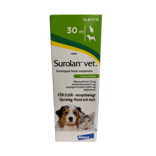 Surolan vet. 23 mg 30 ml