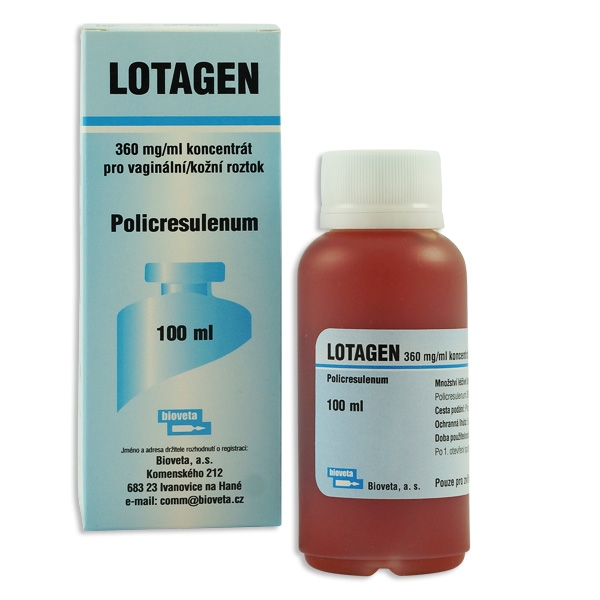 LOTAGEN 360 mg/ml koncentrát pro 1 st