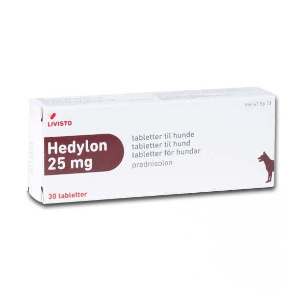 Hedylon 25 mg 30 tabletter