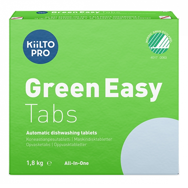 Maskindiskmedel Kiilto Pro Green Easy Tabs /100