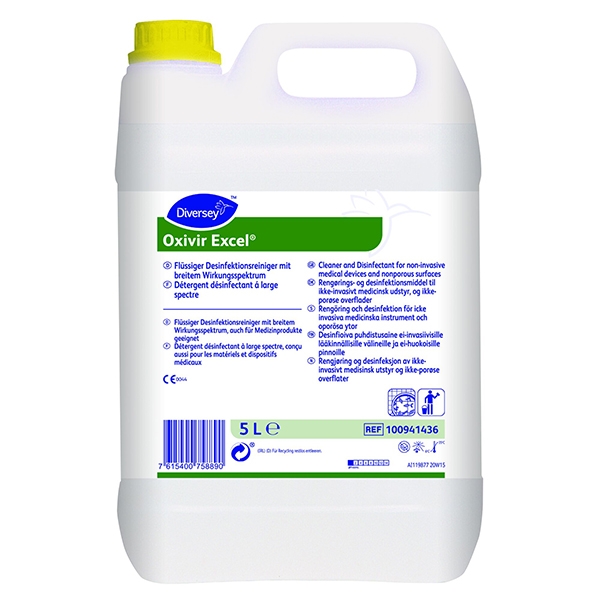 Oxivir Excel koncentrat ytdesinfektion 5 liter /st