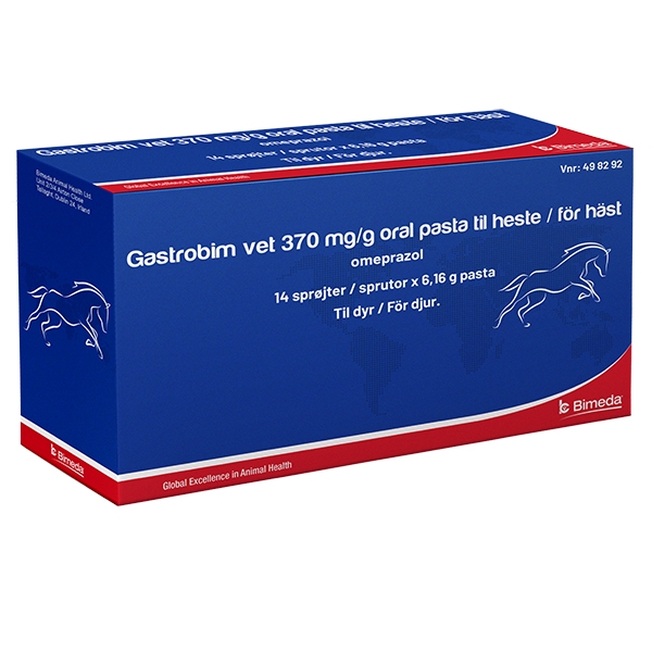 Gastrobim vet 370 mg/g oral pasta 14 x 6,16 g