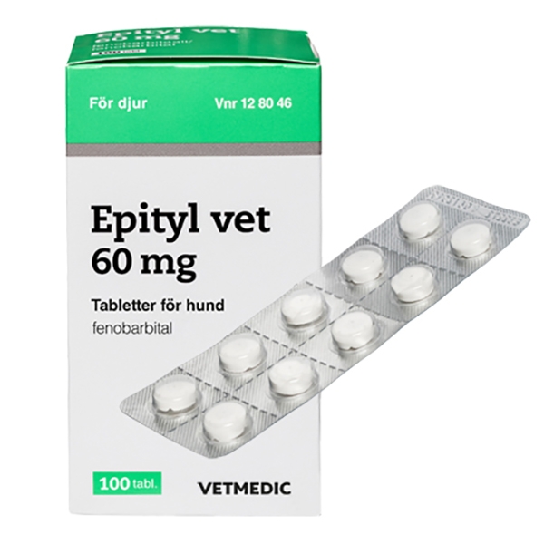 Epityl vet 60 mg 1 x 100 tablett(er)