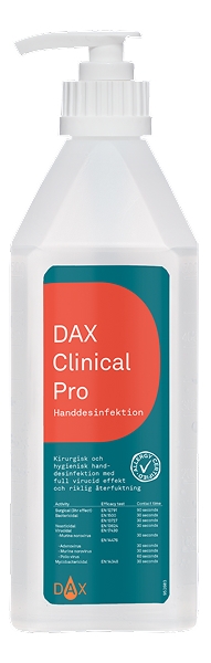 DAX Hånddesinfektion Clinical Pro 600 ml /stk