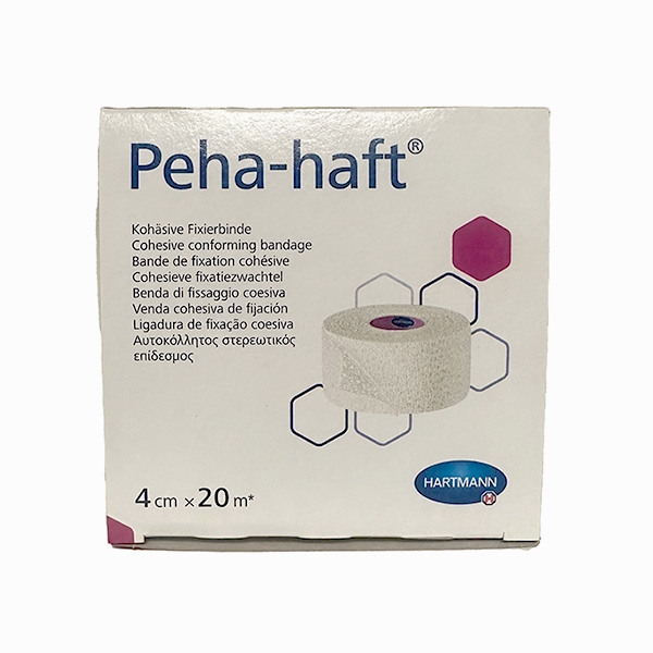 Peha Haft fixeringsbinda latexfri 4 cmx20 m /st