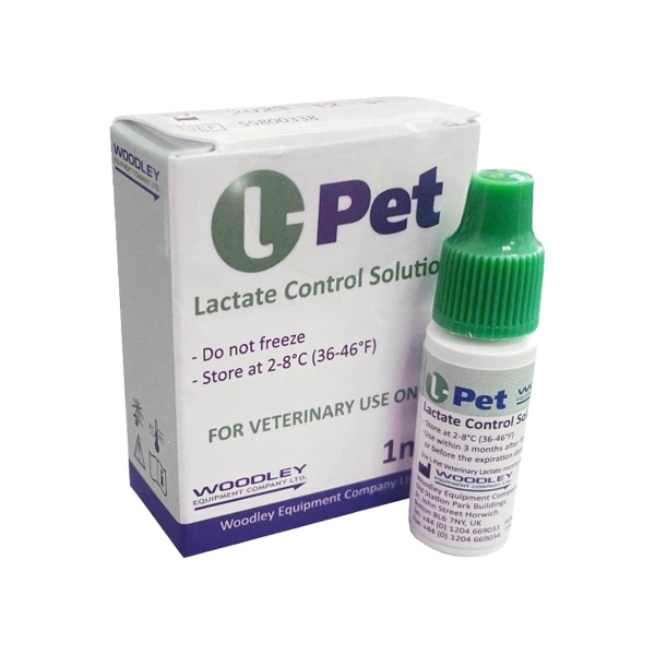 Kontrollösning till L-Pet Laktatmätare 1 ml /st